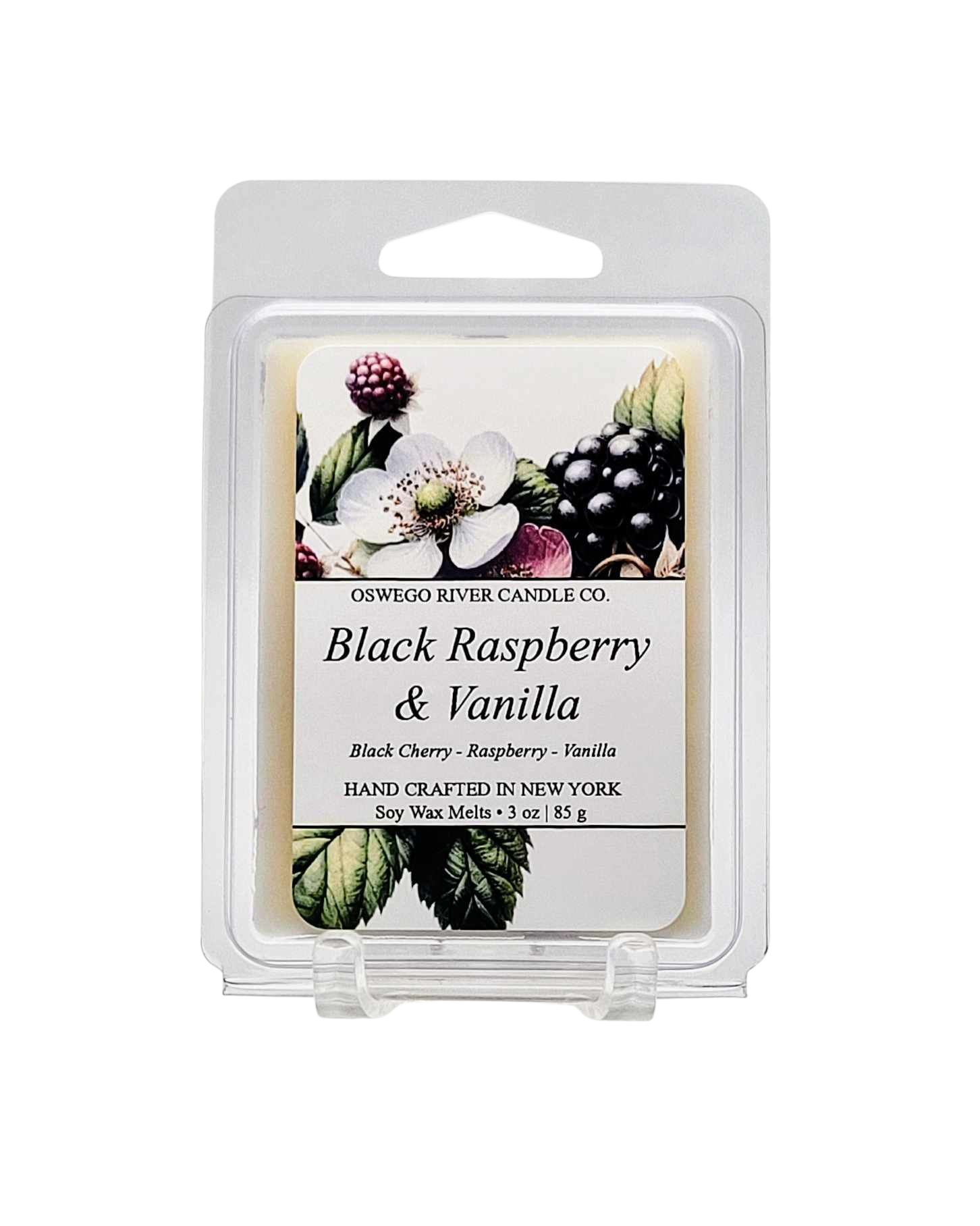Black Raspberry & Vanilla Soy Wax Melt – Oswego River Candle Co.